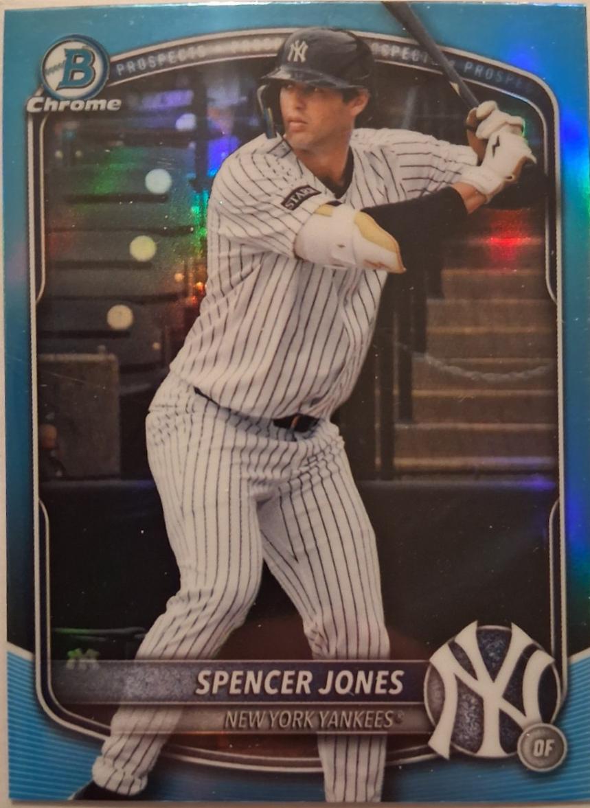 Spencer Jones [Sky Blue Refractor] #BDC-9