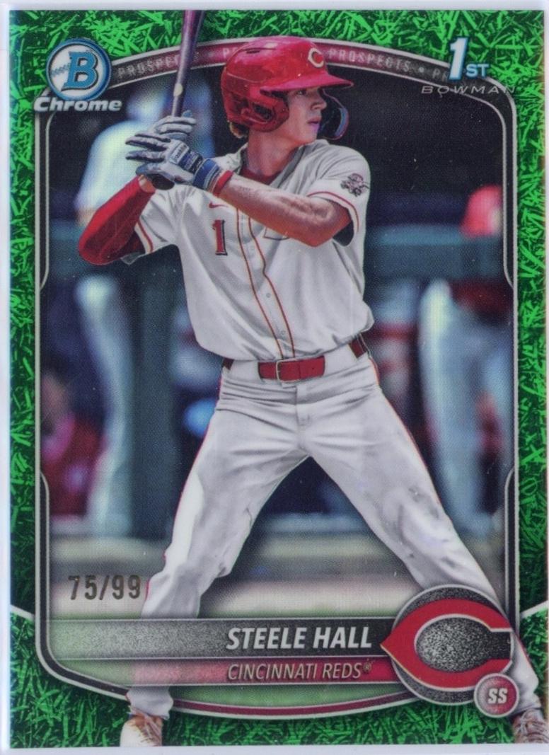 Steele Hall [Green Grass Refractor] #BDC-20