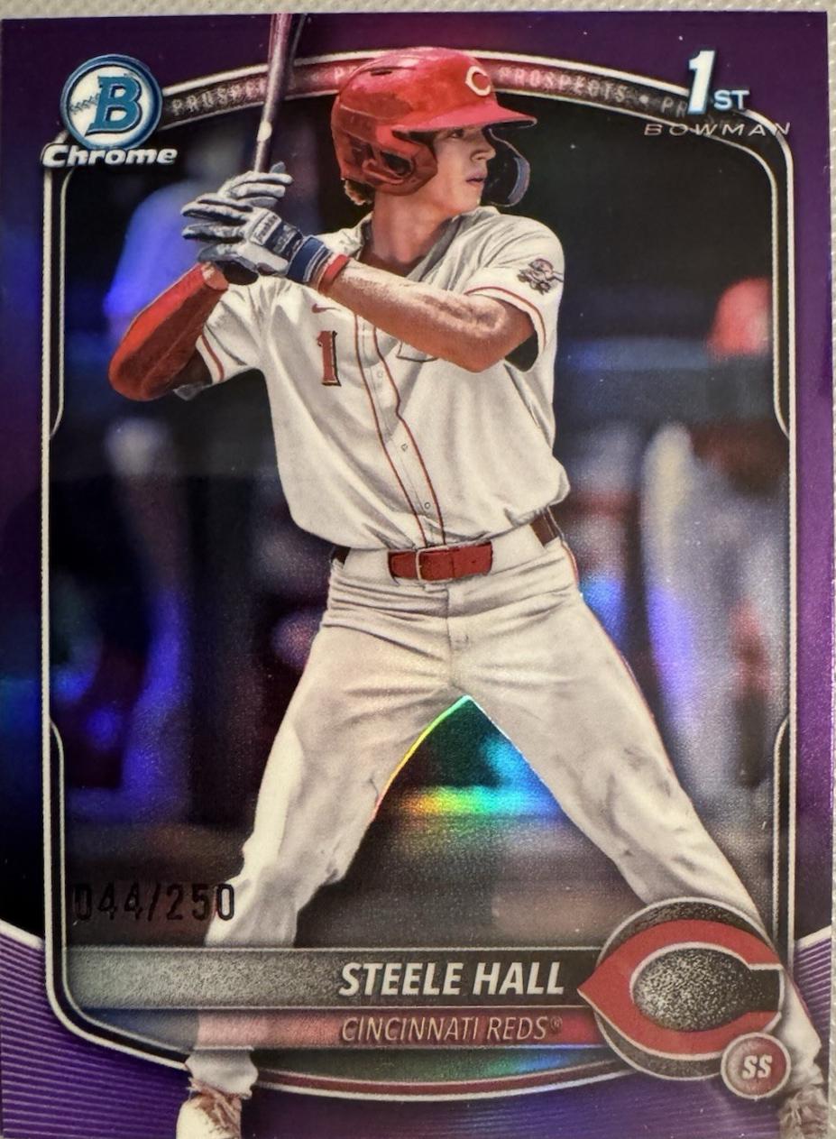 Steele Hall [Purple Refractor] #BDC-20