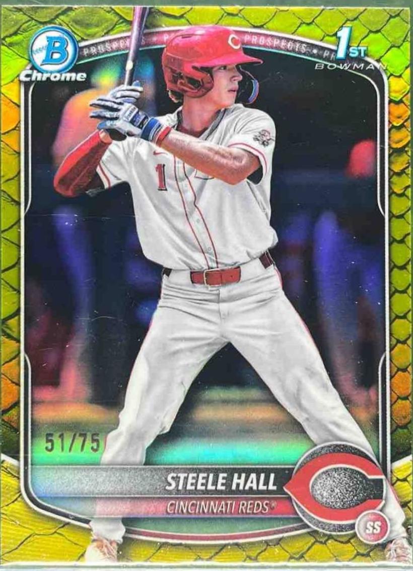 Steele Hall [Yellow Reptilian Refractor] #BDC-20