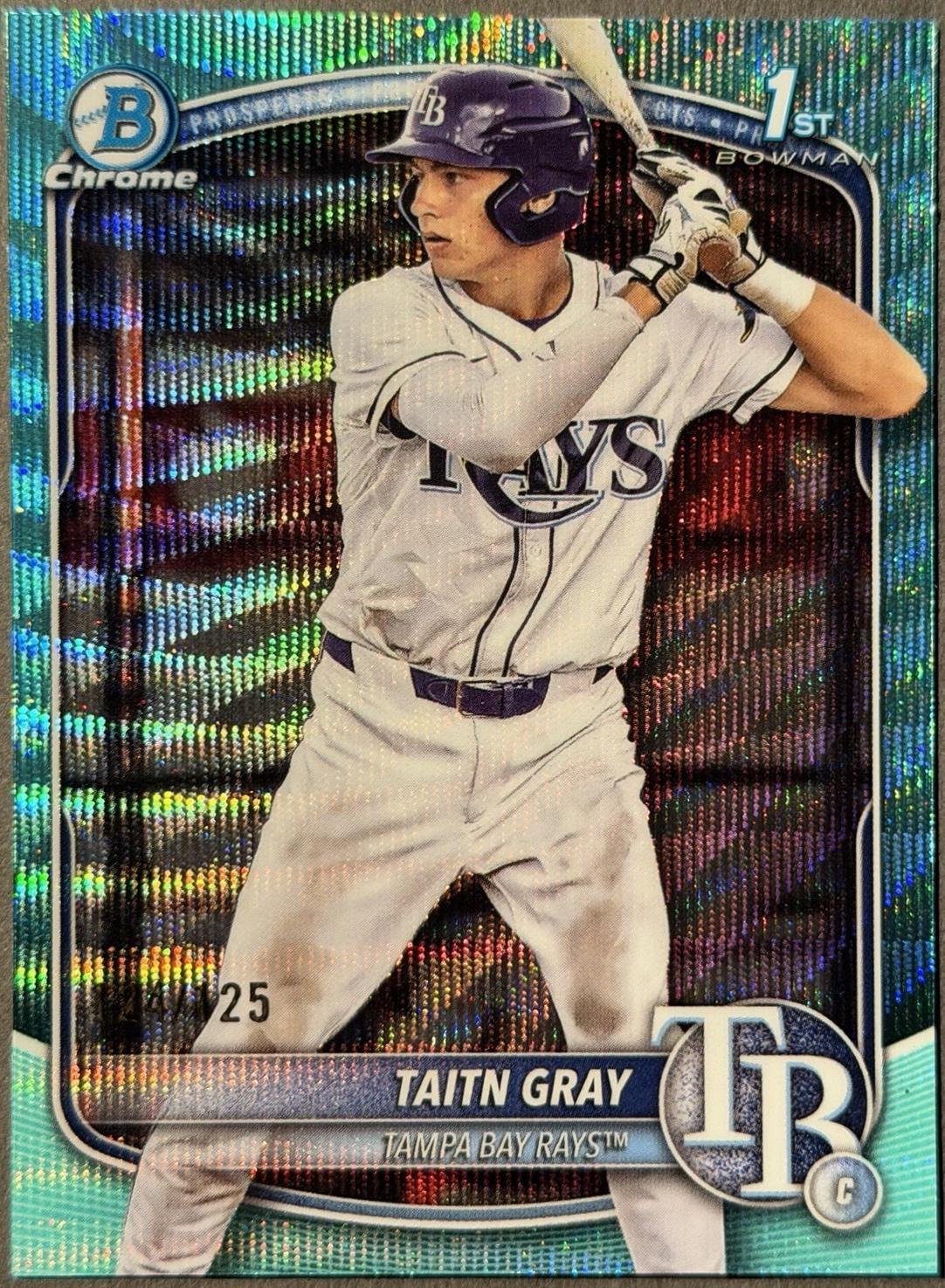 Taitn Gray [Aqua Reptilian Refractor] #BDC-7