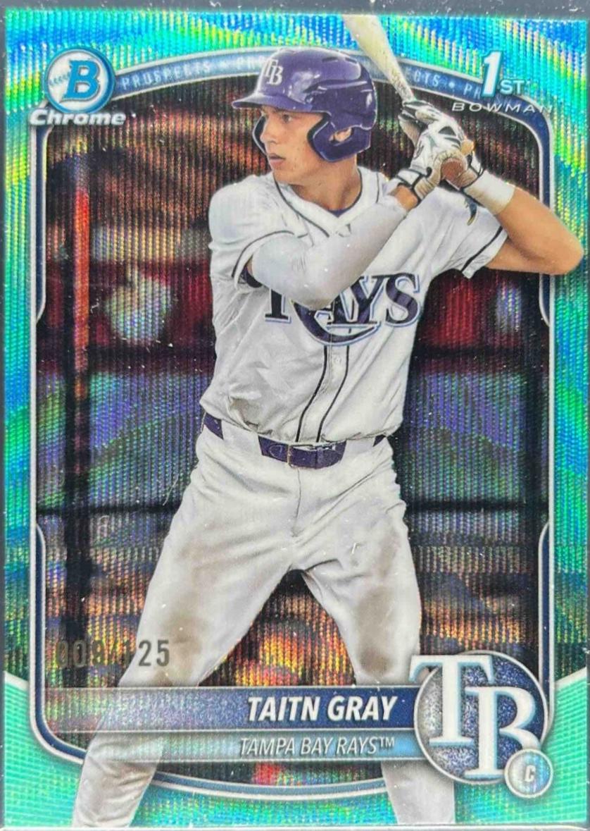 Taitn Gray [Aqua Wave Refractor] #BDC-7