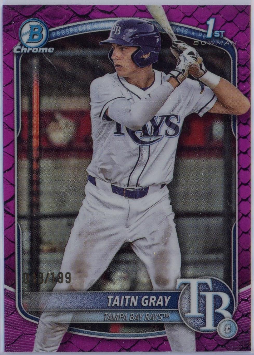 Taitn Gray [Fuchsia Reptilian Refractor] #BDC-7
