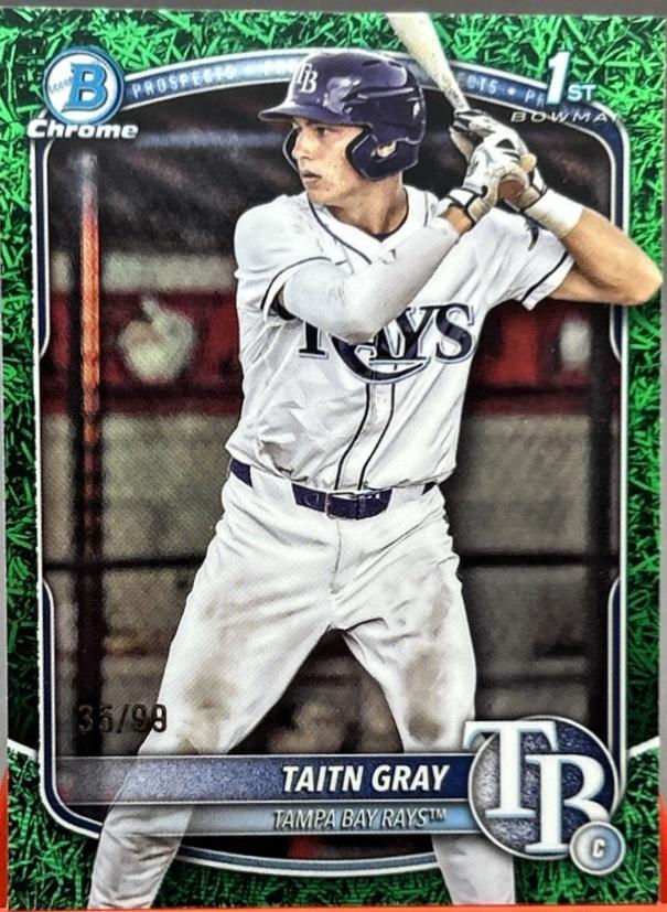 Taitn Gray [Green Grass Refractor] #BDC-7