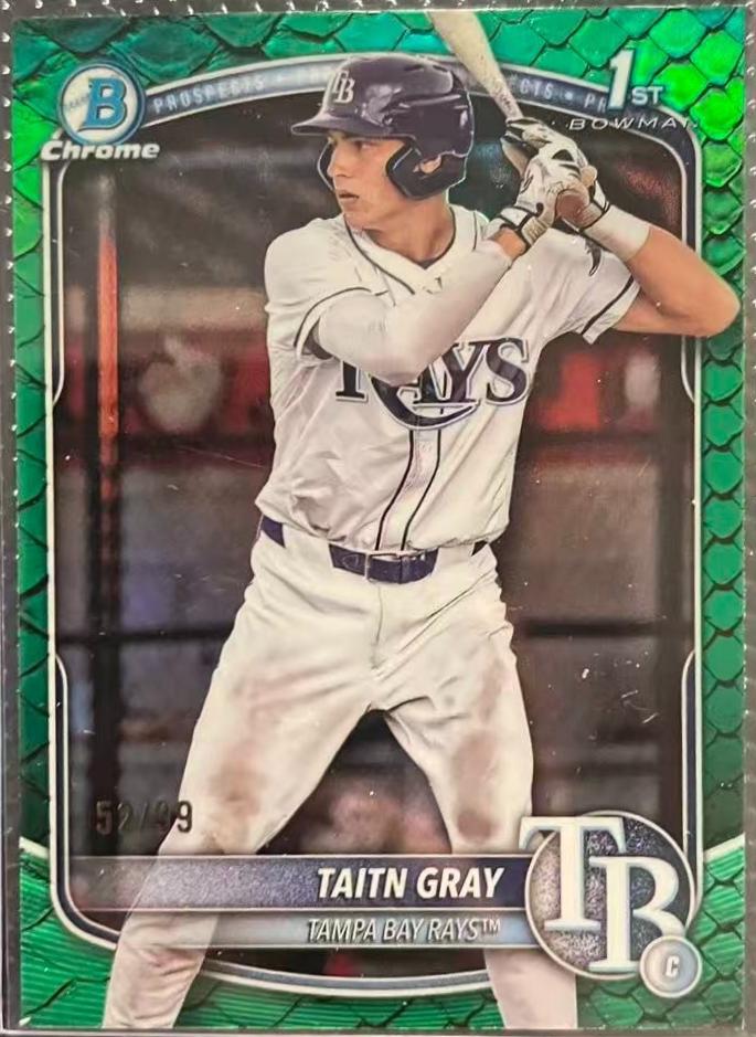 Taitn Gray [Green Reptilian Refractor] #BDC-7