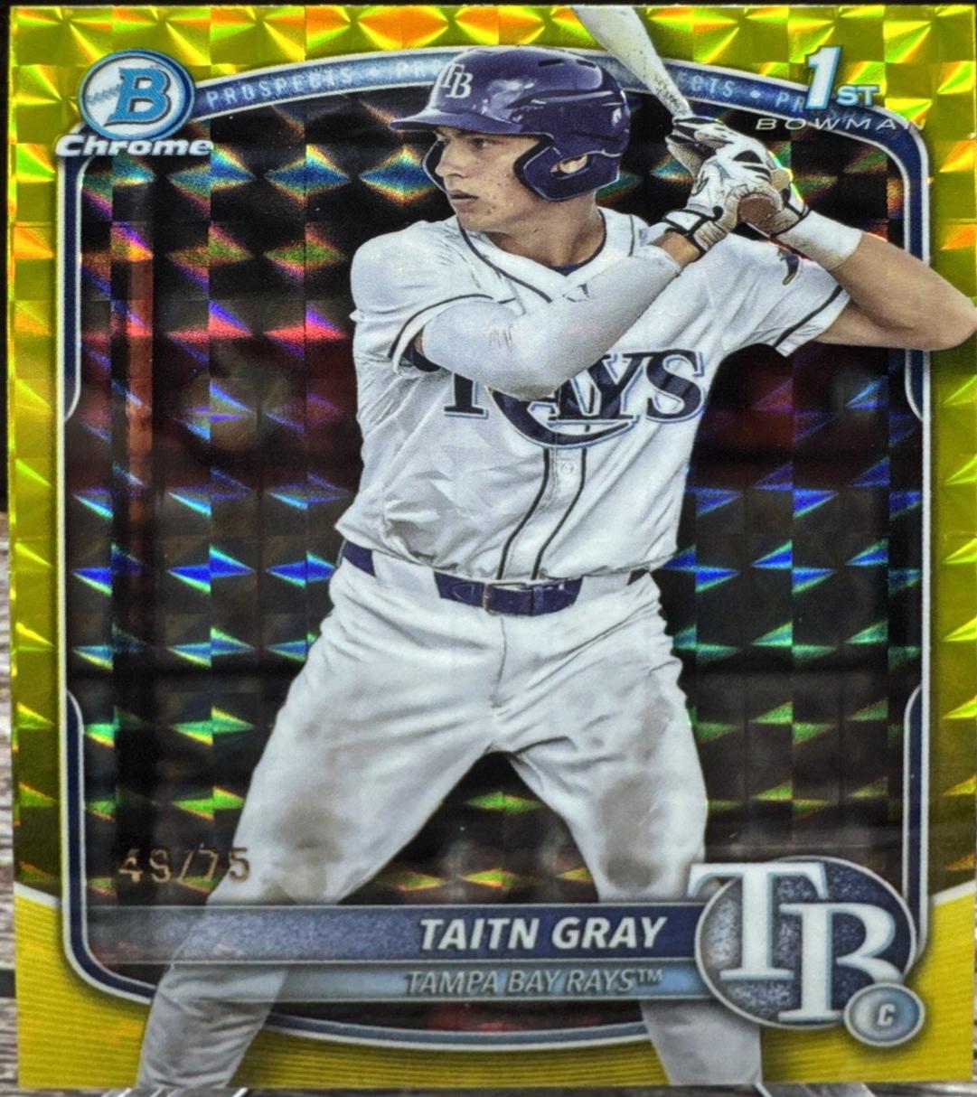 Taitn Gray [Yellow Refractor] #BDC-7