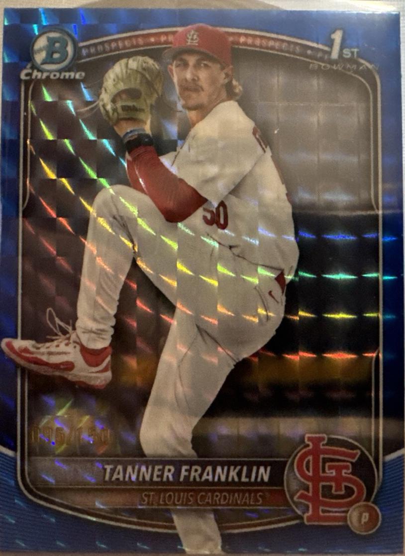 Tanner Franklin [Blue Refractor] #BDC-90