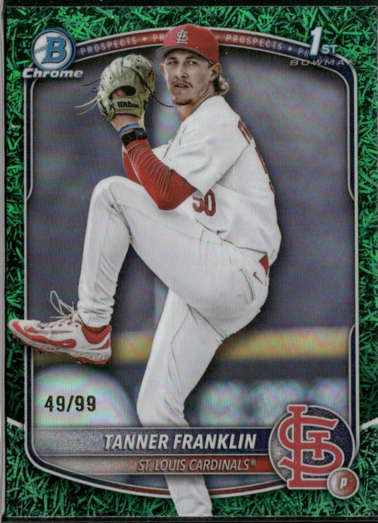 Tanner Franklin [Green Grass Refractor] #BDC-90