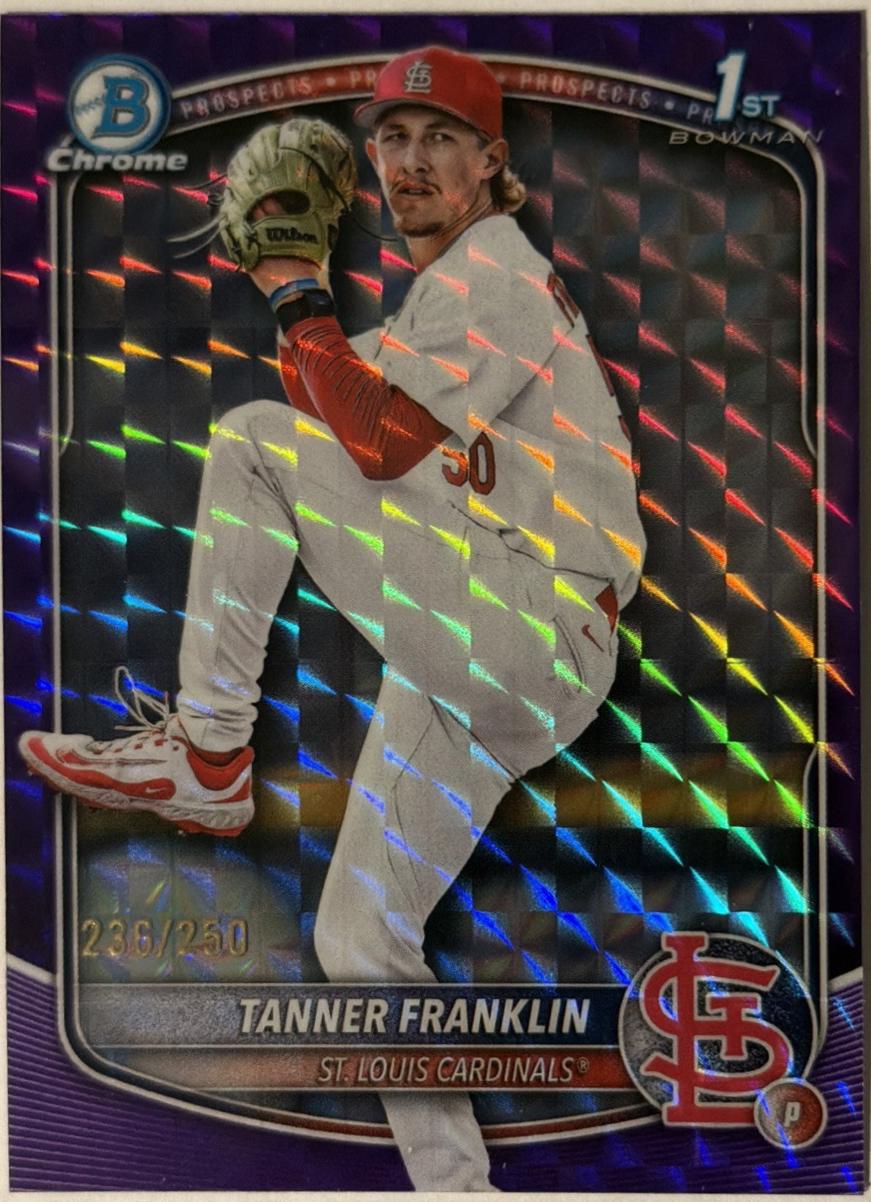 Tanner Franklin [Purple Refractor] #BDC-90