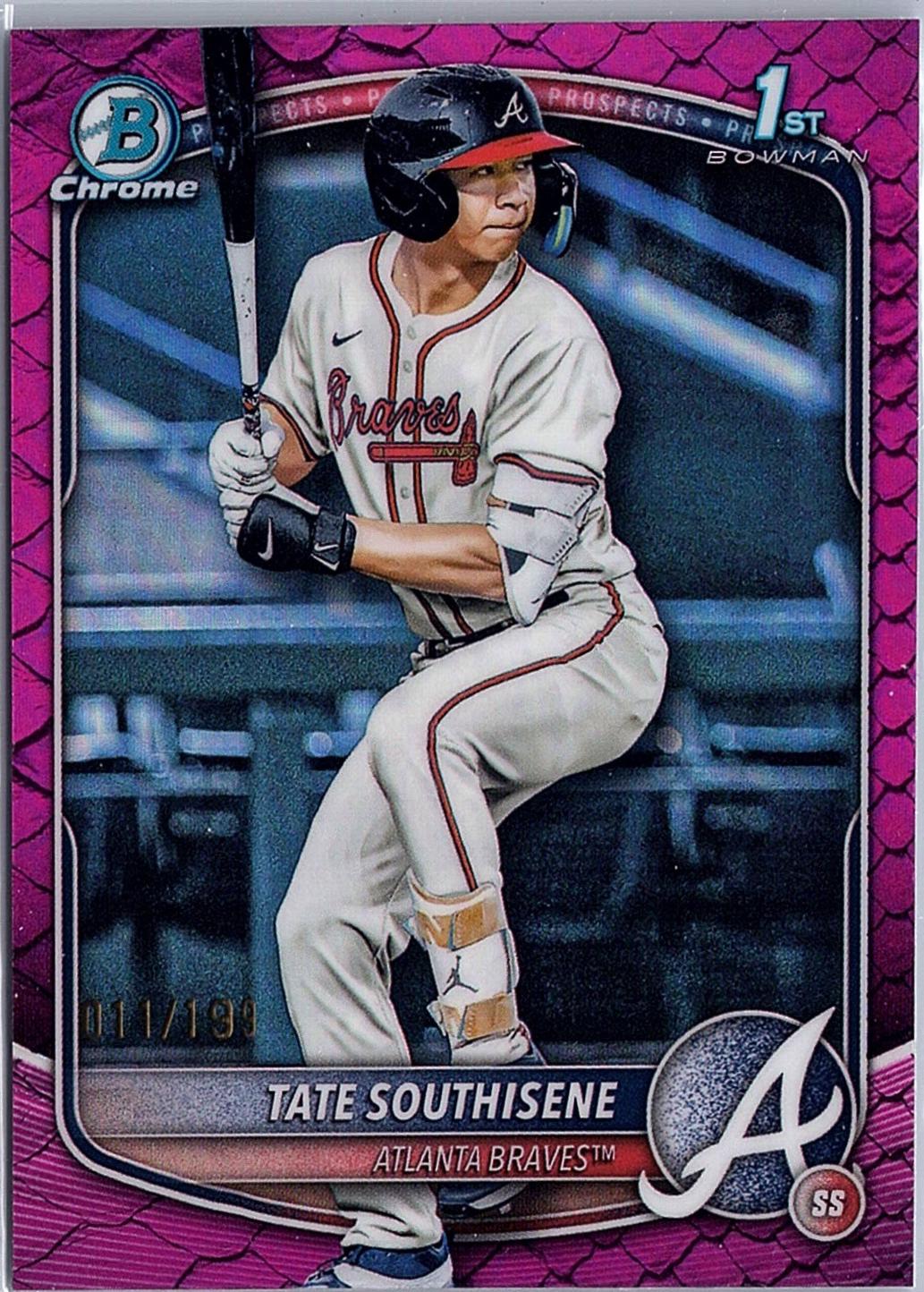Tate Southisene [Fuchsia Reptilian Refractor] #BDC-70