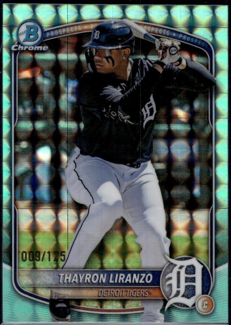 Thayron Liranzo [Aqua Reptilian Refractor] #BDC-168