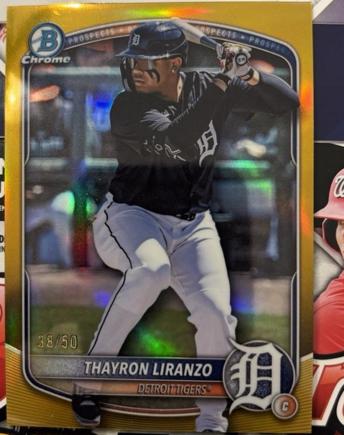 Thayron Liranzo [Gold Refractor] #BDC-168