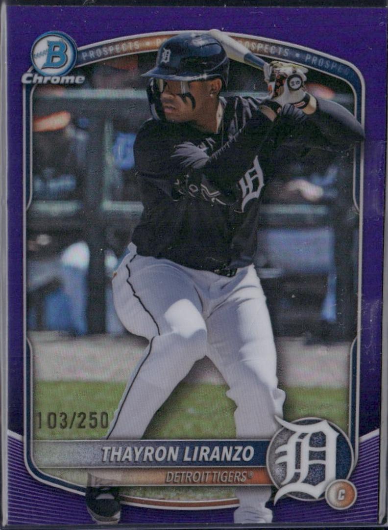 Thayron Liranzo [Purple Refractor] #BDC-168
