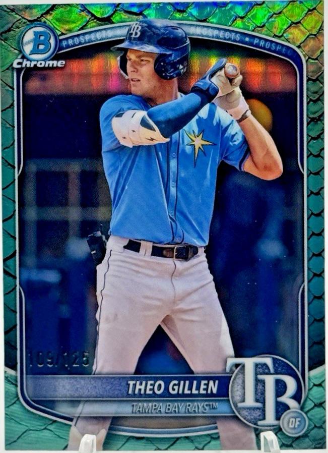 Theo Gillen [Aqua Reptilian Refractor] #BDC-121