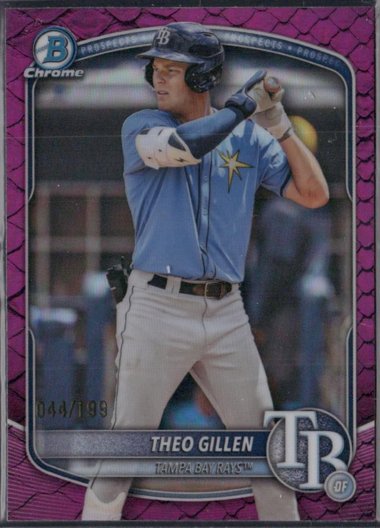 Theo Gillen [Fuchsia Reptilian Refractor] #BDC-121