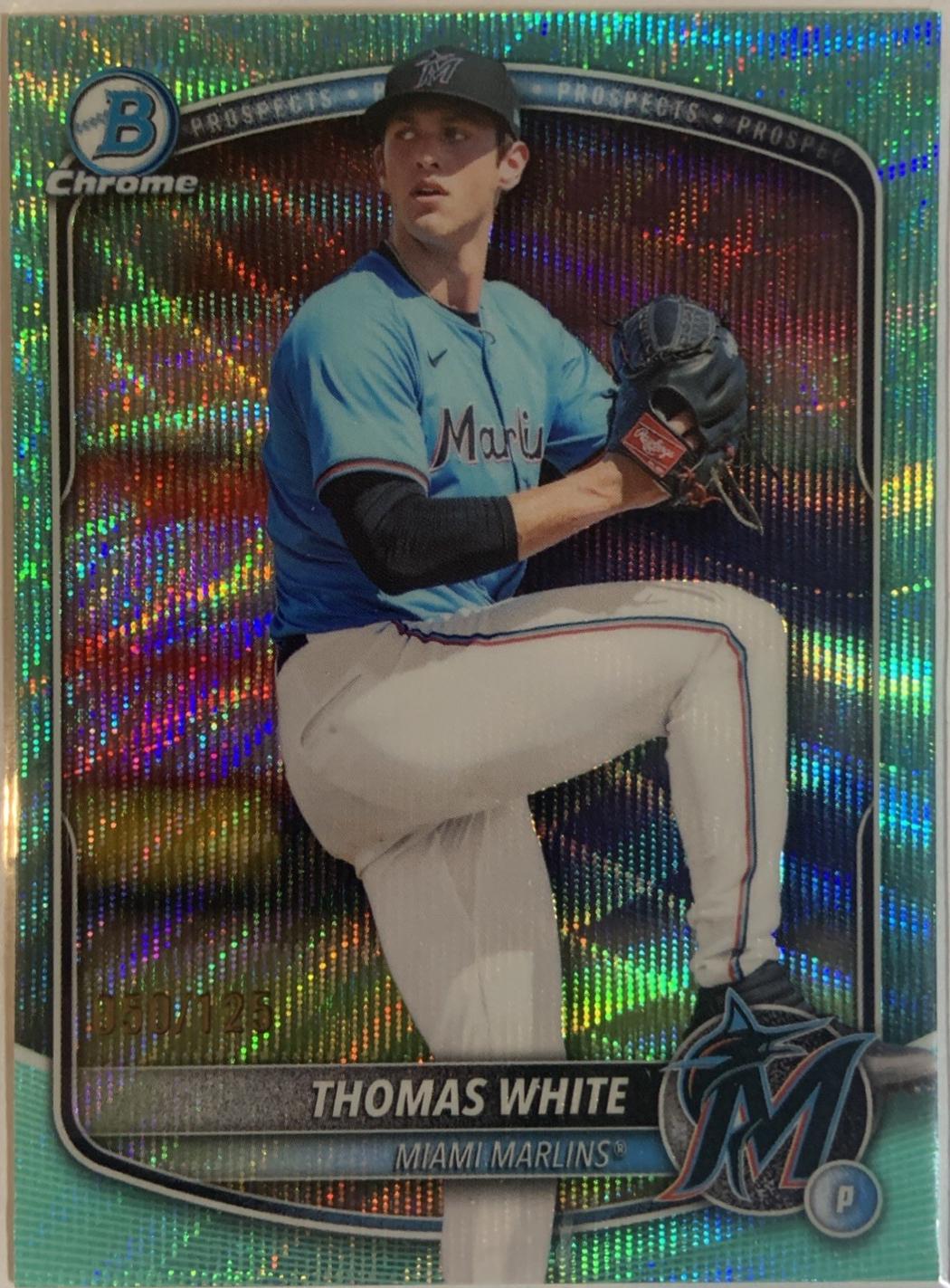 Thomas White [Aqua Wave Refractor] #BDC-26