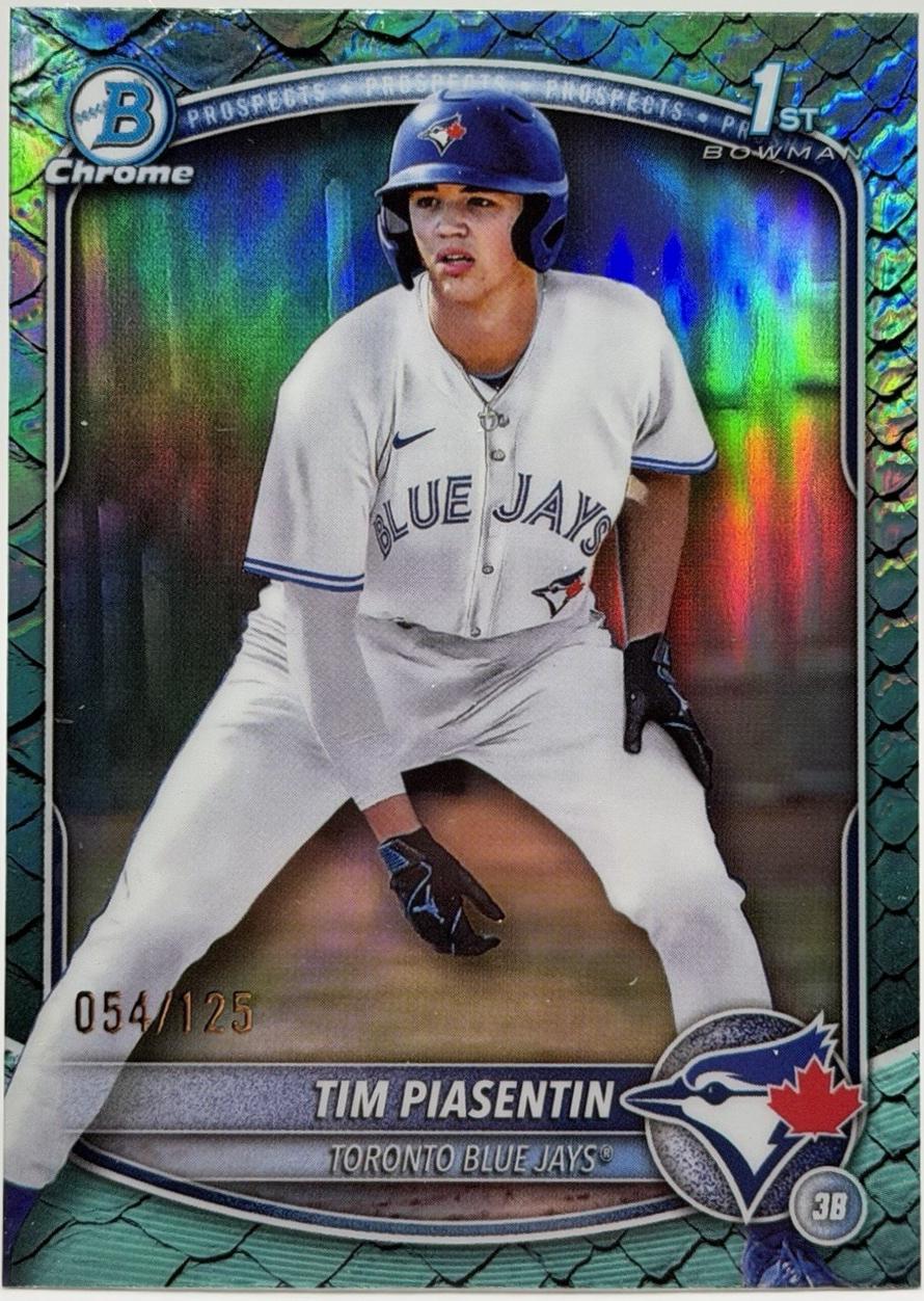 Tim Piasentin [Aqua Reptilian Refractor] #BDC-73