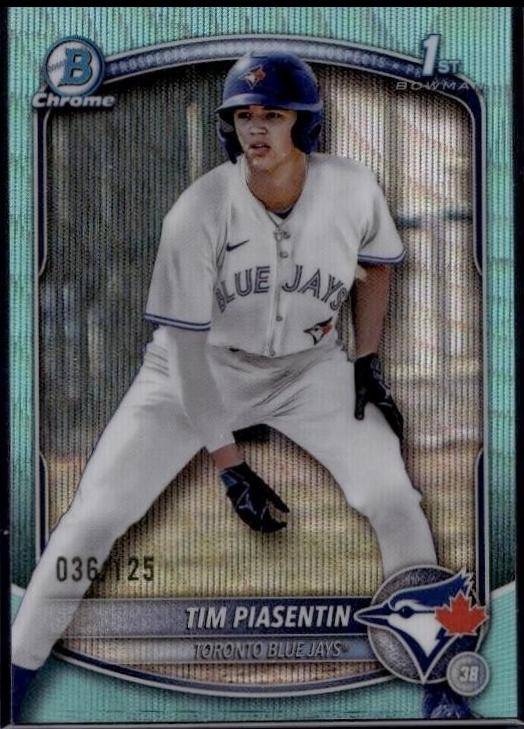 Tim Piasentin [Aqua Wave Refractor] #BDC-73