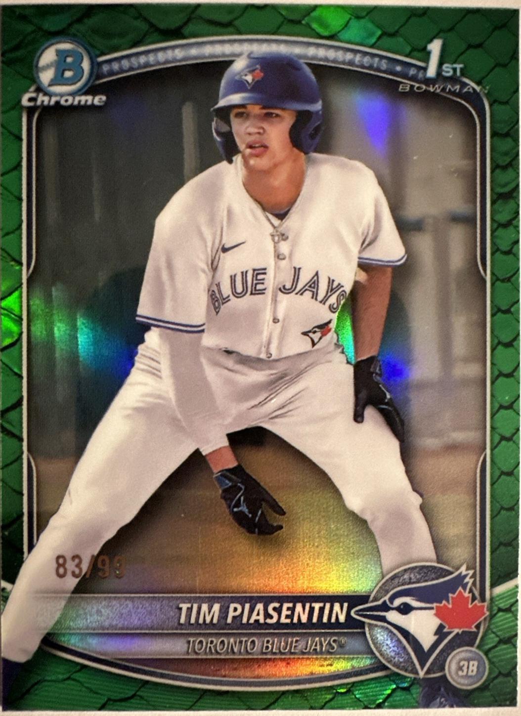 Tim Piasentin [Green Refractor] #BDC-73
