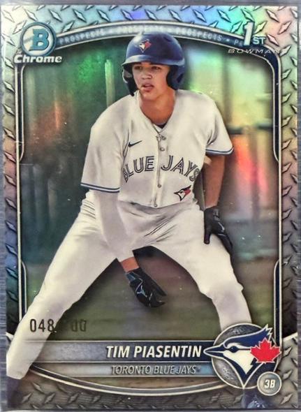 Tim Piasentin [Steel Metal Refractor] #BDC-73