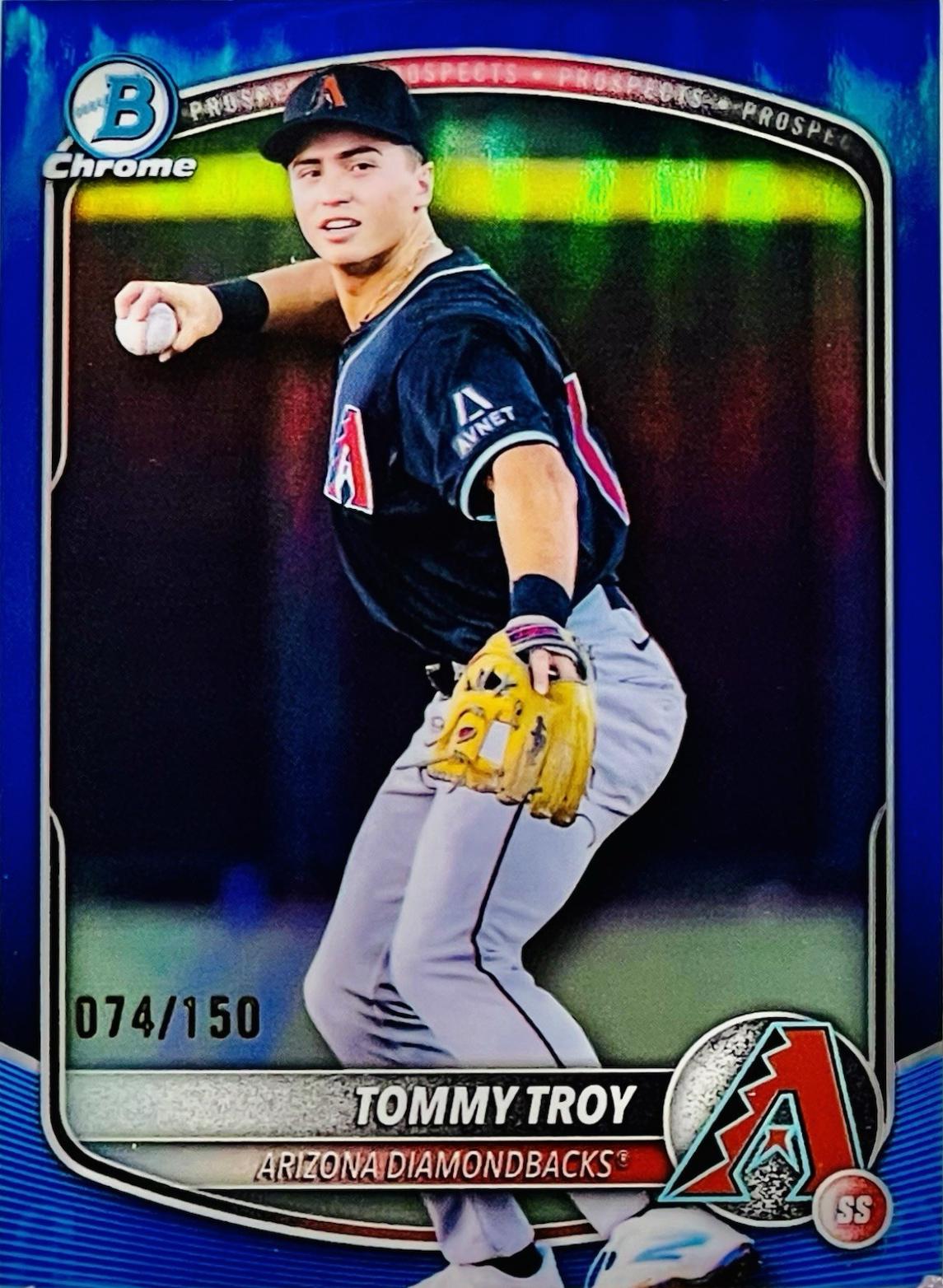 Tommy Troy [Blue Refractor] #BDC-36