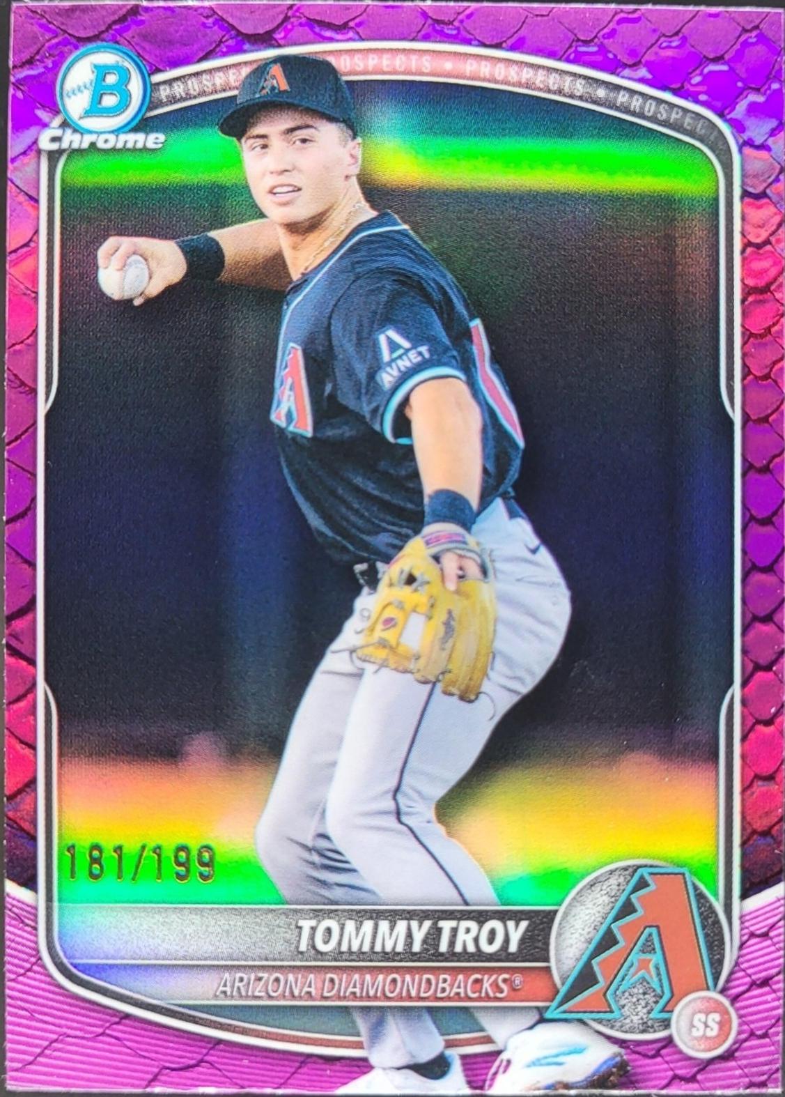 Tommy Troy [Fuchsia Reptilian Refractor] #BDC-36