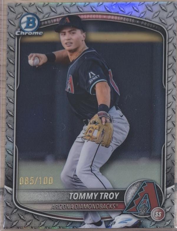 Tommy Troy [Steel Metal Refractor] #BDC-36
