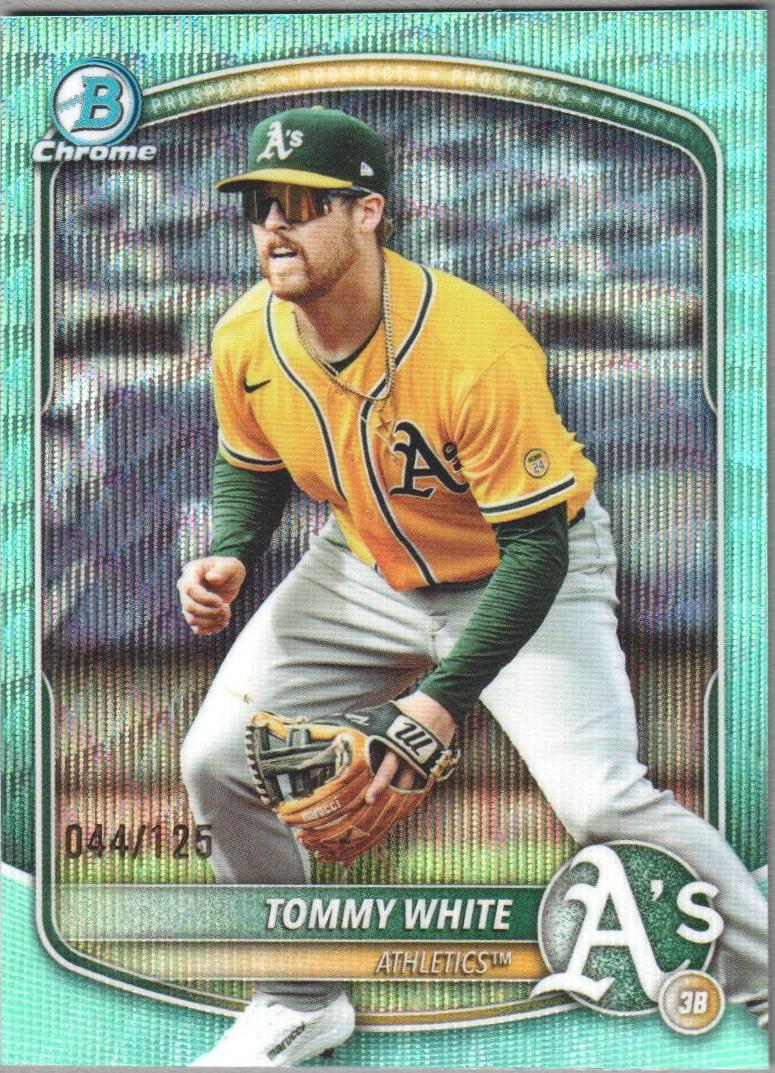 Tommy White [Aqua Wave Refractor] #BDC-88