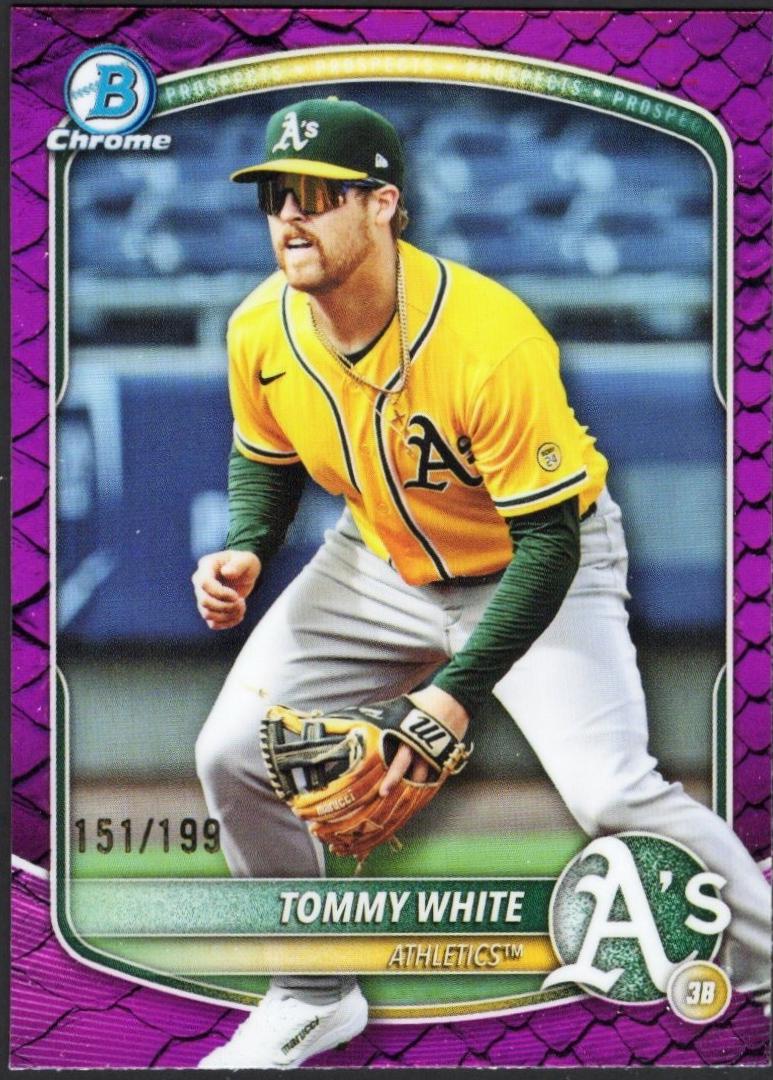 Tommy White [Fuchsia Reptilian Refractor] #BDC-88