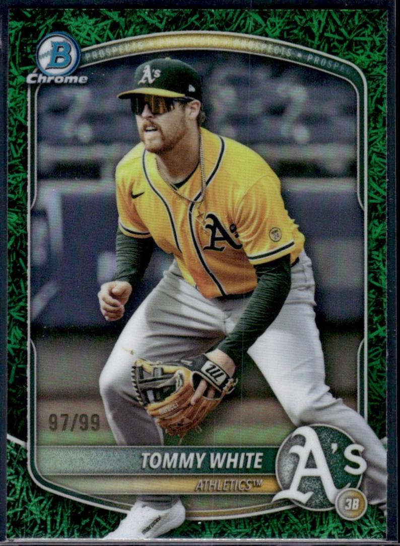 Tommy White [Green Grass Refractor] #BDC-88