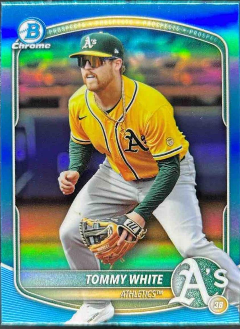 Tommy White [Sky Blue Refractor] #BDC-88