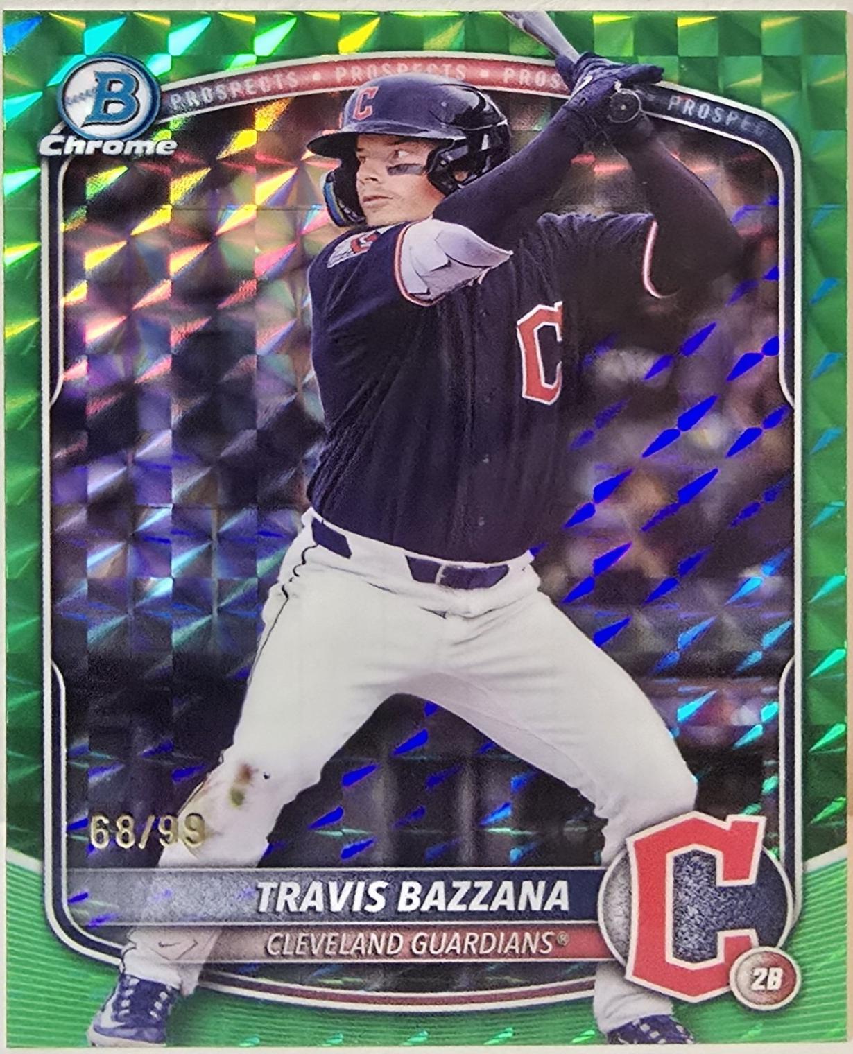 Travis Bazzana [Green Geometric] #BDC-49