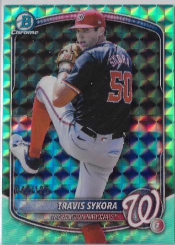 Travis Sykora [Aqua Geometric] #BDC-137