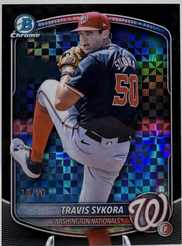 Travis Sykora [Black X-Fractor] #BDC-137