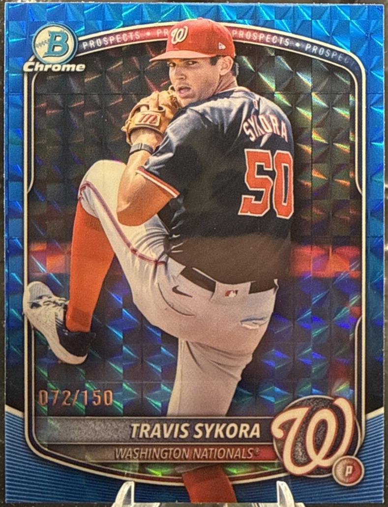 Travis Sykora [Blue Geometric] #BDC-137
