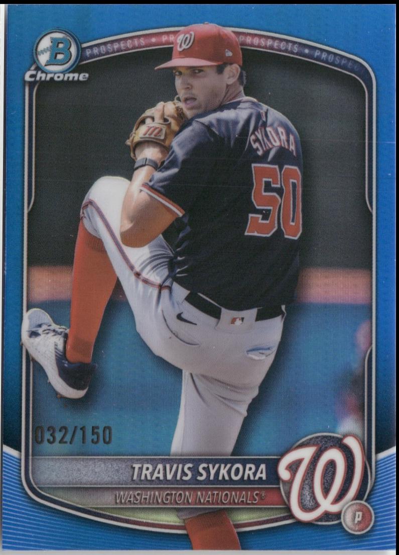 Travis Sykora [Blue Refractor] #BDC-137