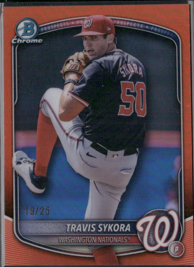 Travis Sykora [Orange Refractor] #BDC-137