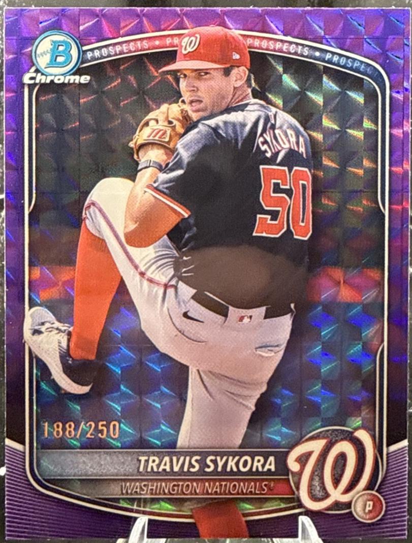 Travis Sykora [Purple Refractor] #BDC-137