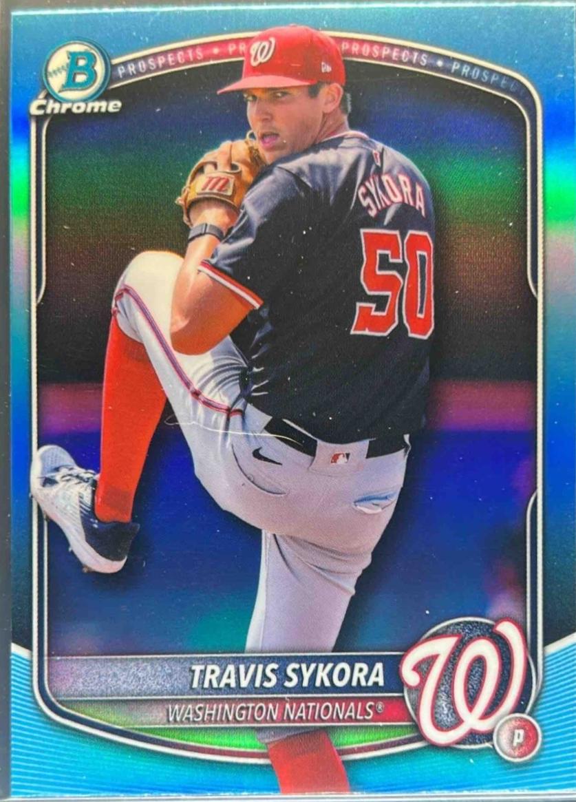Travis Sykora [Sky Blue Refractor] #BDC-137