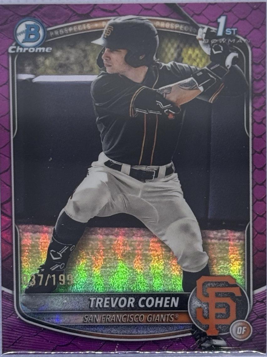 Trevor Cohen [Fuchsia Reptilian Refractor] #BDC-46