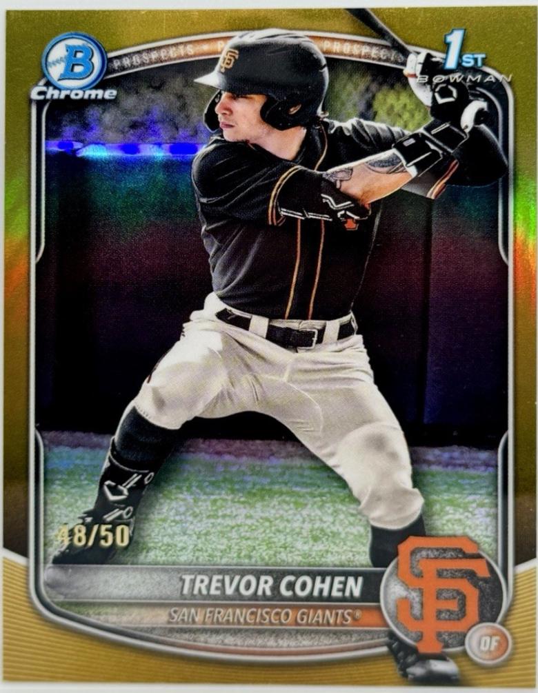 Trevor Cohen [Gold Refractor] #BDC-46