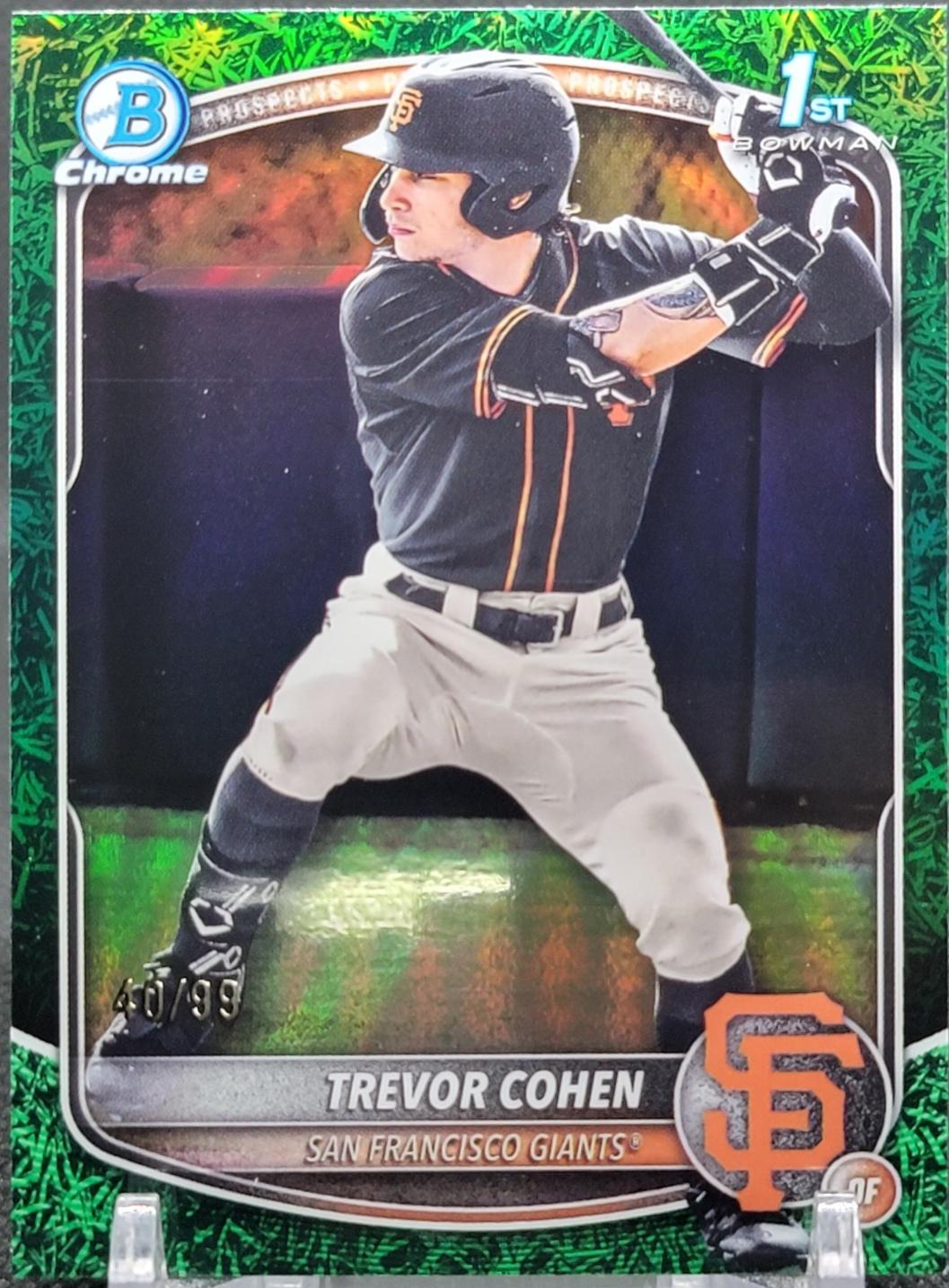 Trevor Cohen [Green Grass Refractor] #BDC-46