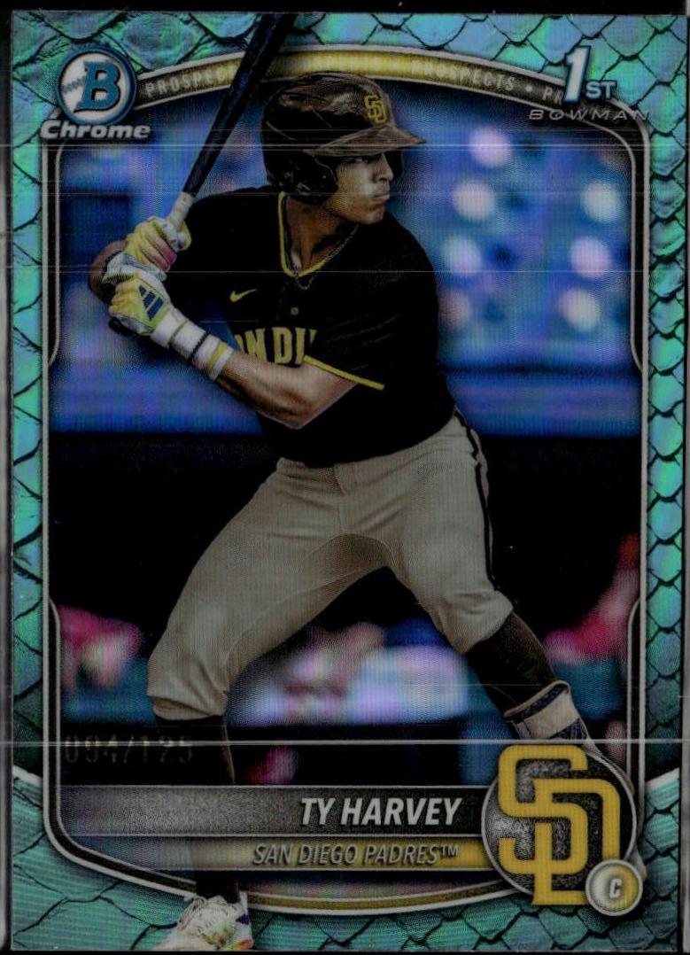 Ty Harvey [Aqua Reptilian Refractor] #BDC-58
