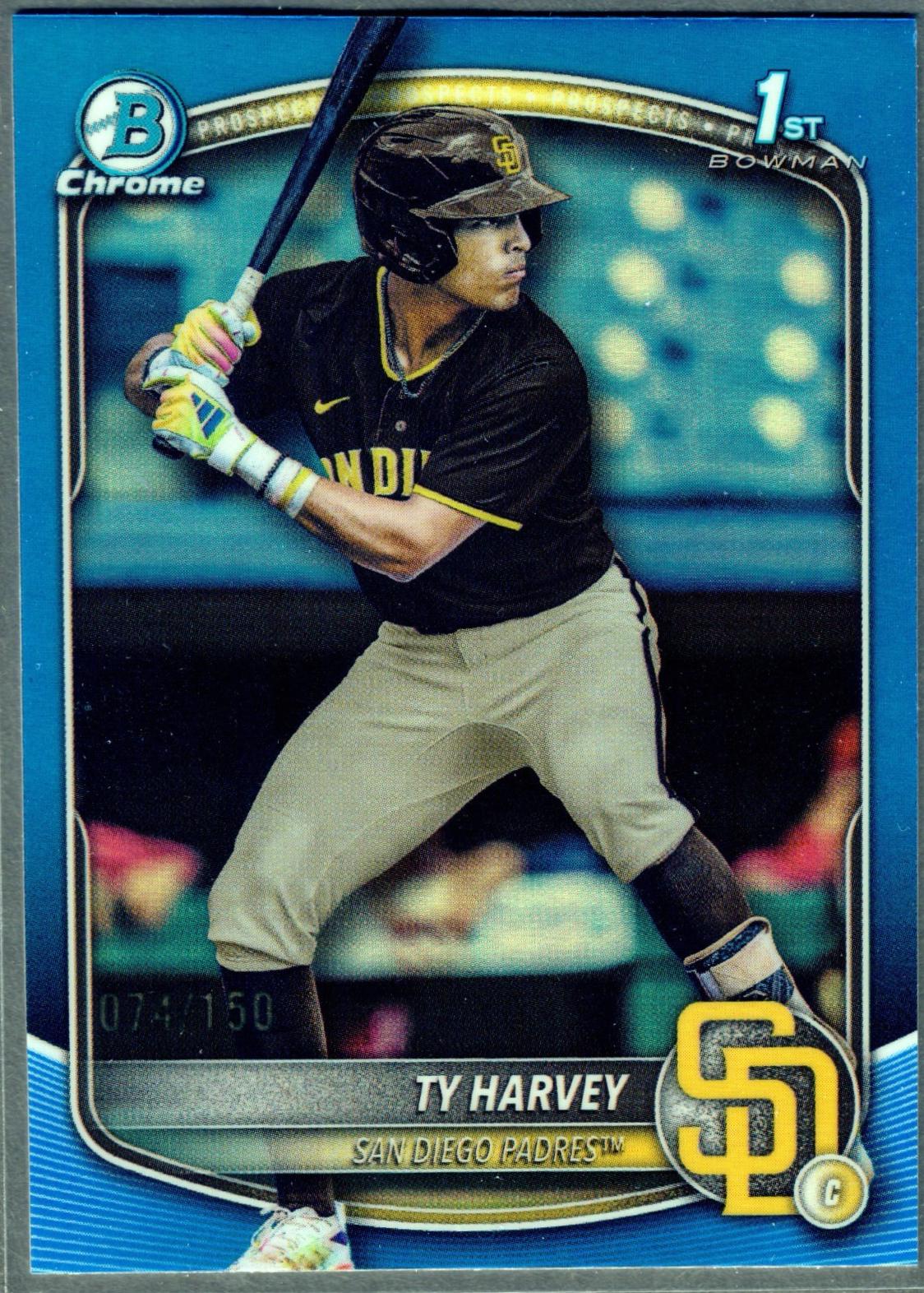 Ty Harvey [Blue Refractor] #BDC-58