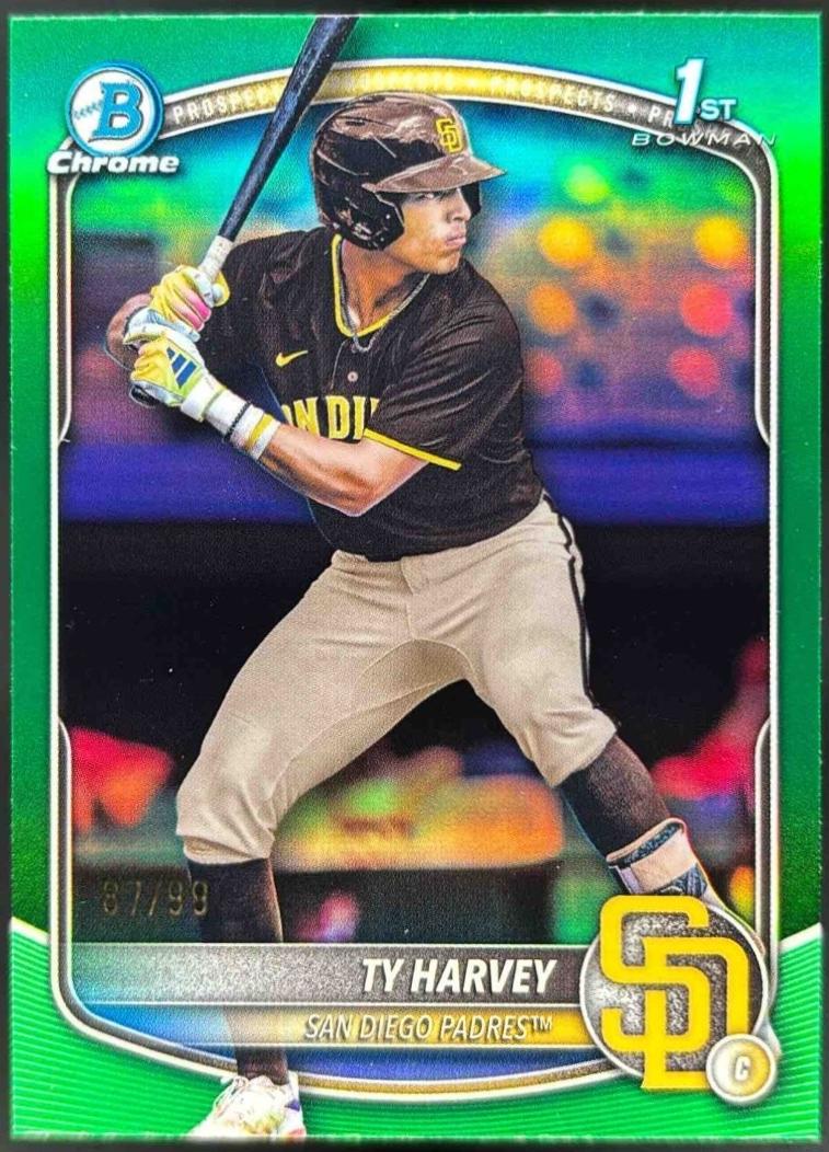 Ty Harvey [Green Refractor] #BDC-58