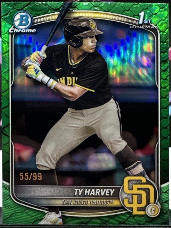 Ty Harvey [Green Reptilian Refractor] #BDC-58