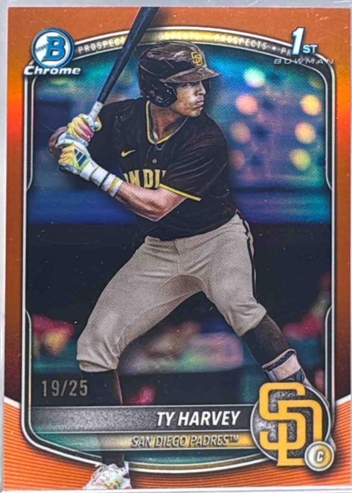 Ty Harvey [Orange Refractor] #BDC-58