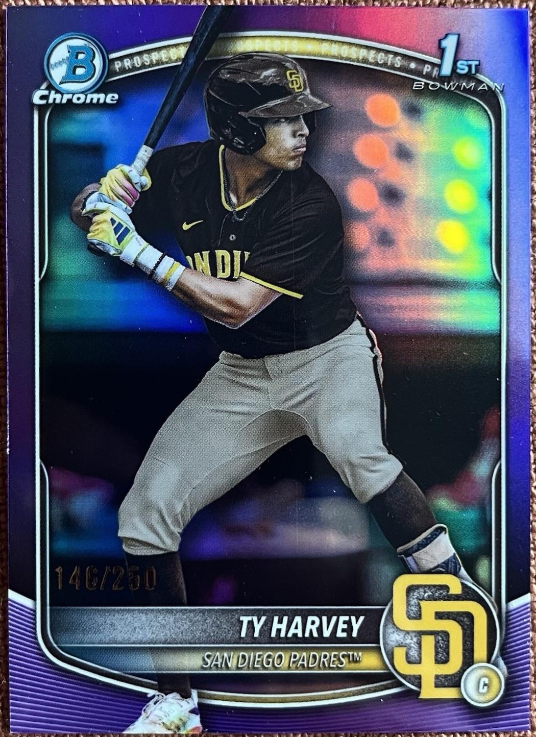 Ty Harvey [Purple Refractor] #BDC-58