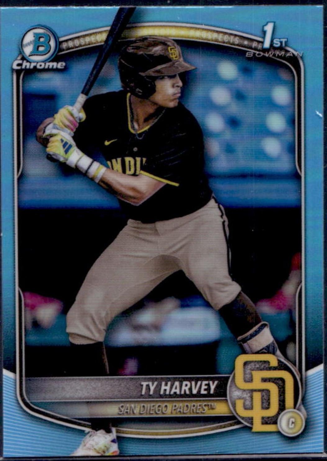 Ty Harvey [Sky Blue Refractor] #BDC-58