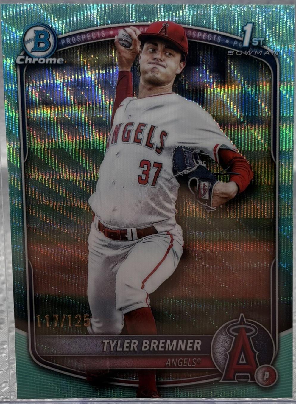 Tyler Bremner [Aqua Wave Refractor] #BDC-37